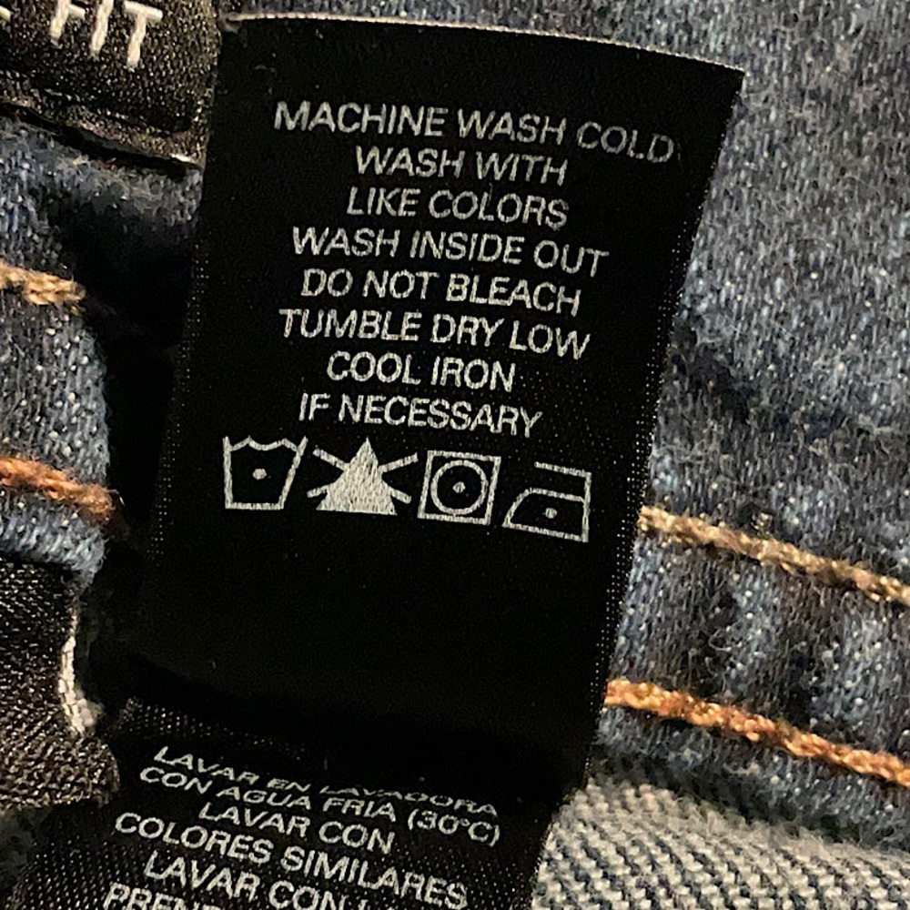 Axcess Cotton Blend Blue Jeans Size 10 - Picture 8 of 8